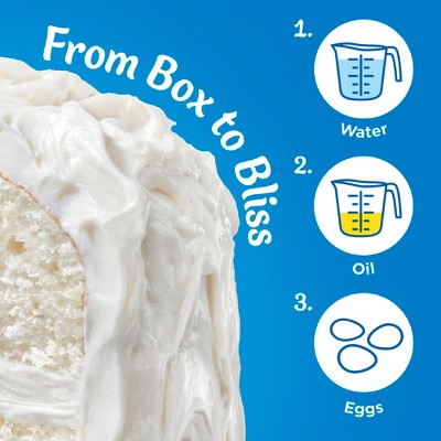 Pillsbury Moist Supreme White Cake Mix - 15.25oz: Certified