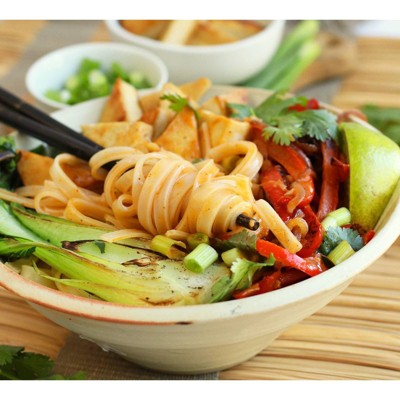 A Taste of Thai Gluten Free Straight Cut Rice Noodles - 16oz
