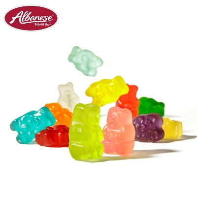 Albanese World's Best 12 Flavor Gummi Bears Candy - 9oz