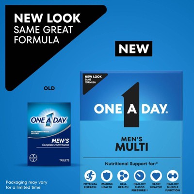 One A Day For Men Multivitamin Dietary Supplement Tablets