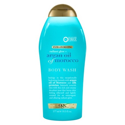 OGX Radiant Glow Argan Oil of Morocco Body Wash - 19.5 fl oz