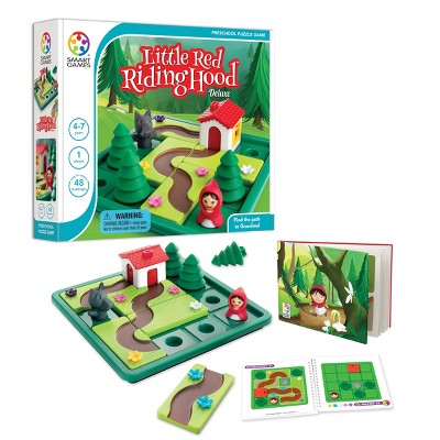 SmartGames Little Red Riding Hood Preschool Game: Develop Memory & Reading Skills with Shapes & Creative Thinking