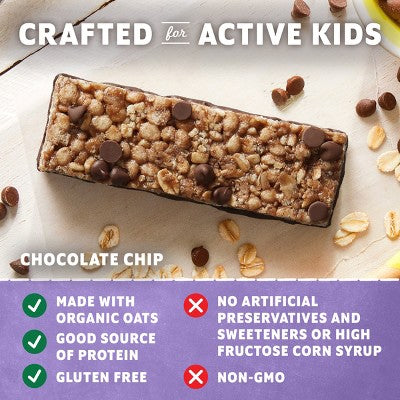 Zbar Protein Gluten Free Chocolate Chip Granola Snack Bars - 5g Protein - 19.05oz/15pk