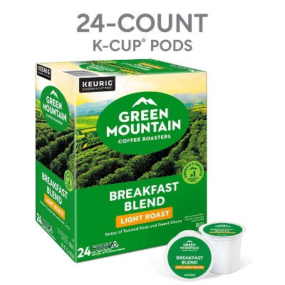 Green Mountain Coffee Breakfast Blend Keurig K-Cup Coffee Pods