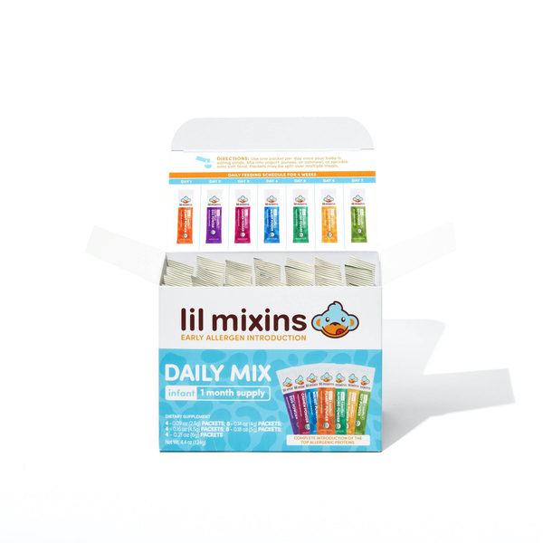 Lil Mixins Daily Mix, Early Allergen Introduction Powder