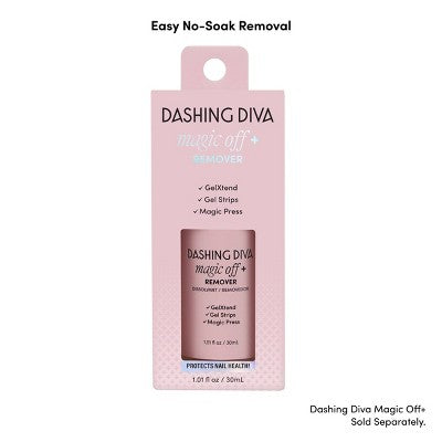 Dashing Diva Glaze Art Studio Mani Bundle - Cheetah Drip and Mini LED Lamp - 33ct