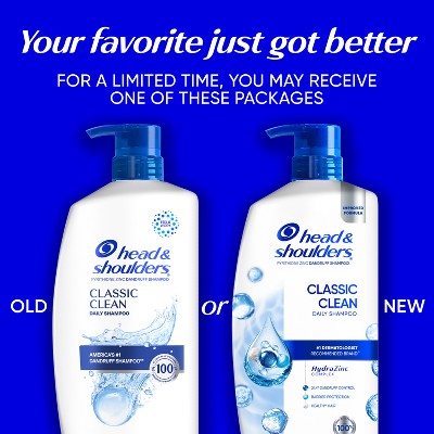 Head & Shoulders Classic Clean Dandruff Shampoo