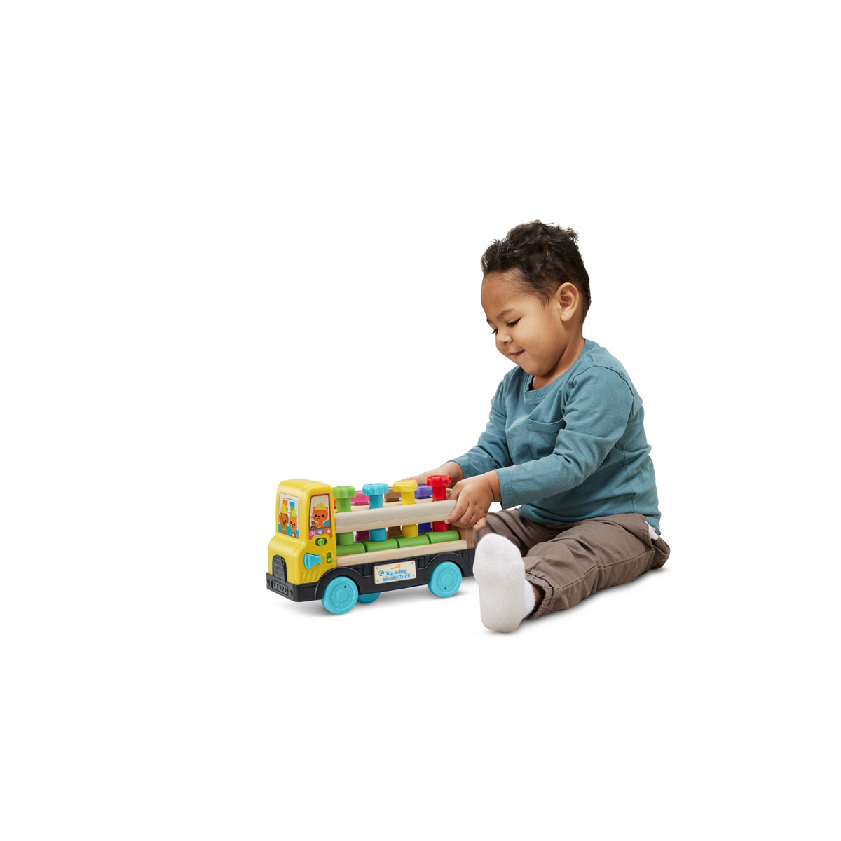 LeapFrog Tap-a-Peg Wooden Truck