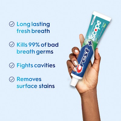 Crest + Scope Complete Whitening Toothpaste - Minty Fresh