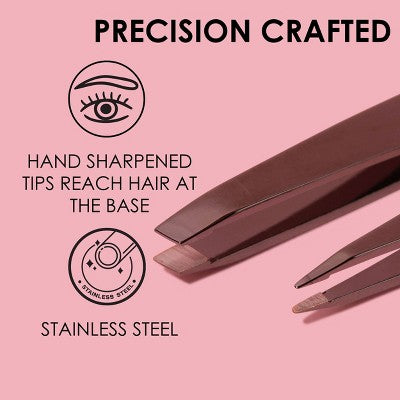 JAPONESQUE Slant & Point Tweezer Duo