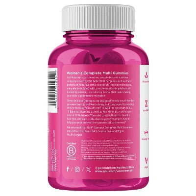 Goli Nutrition Women's Multivitamin Vegan Gummies - 60ct