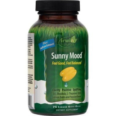 Irwin Naturals Sunny Mood Dietary Supplement Liquid Softgels - 75ct