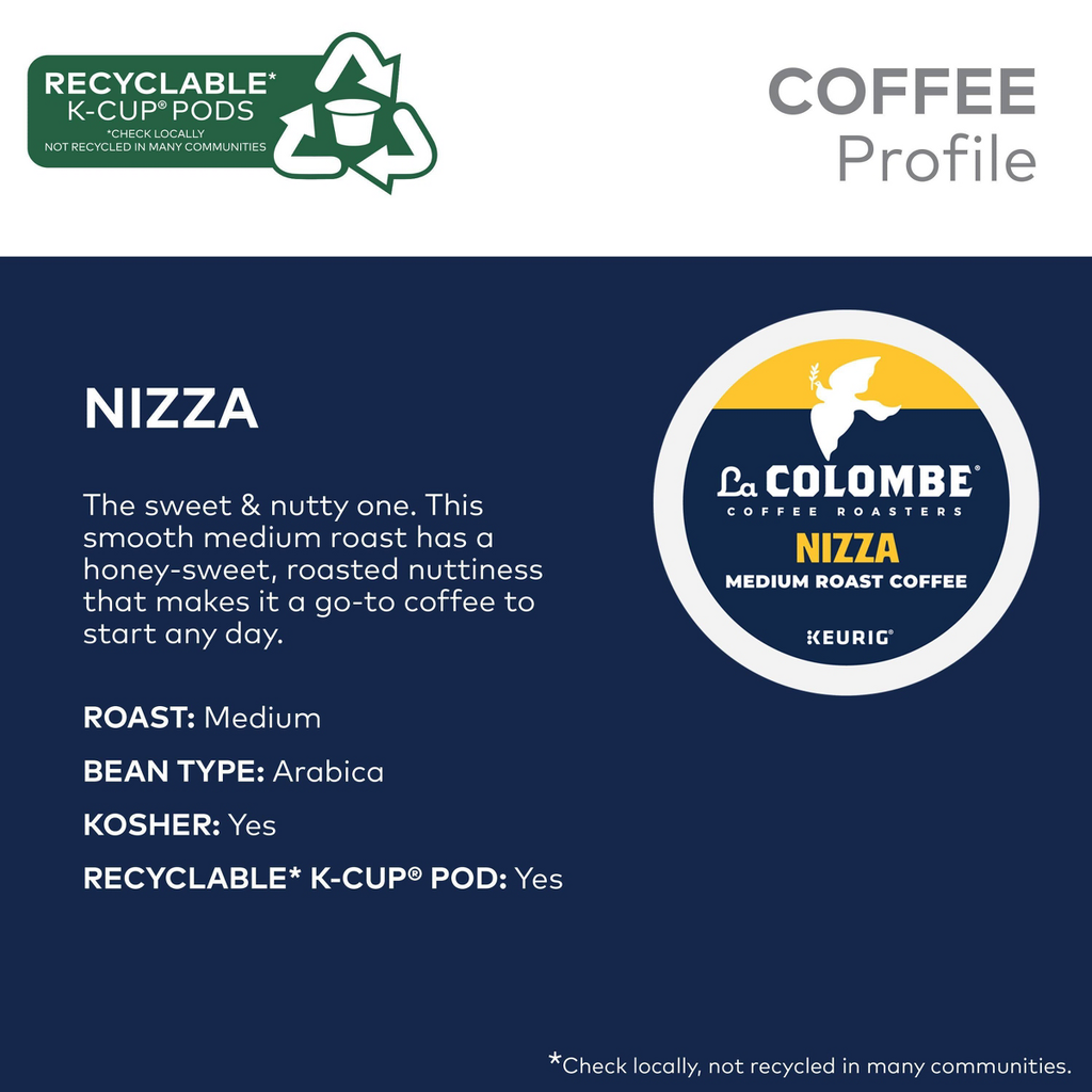 La Colombe Nizza Medium Roast - 20ct/7.9oz