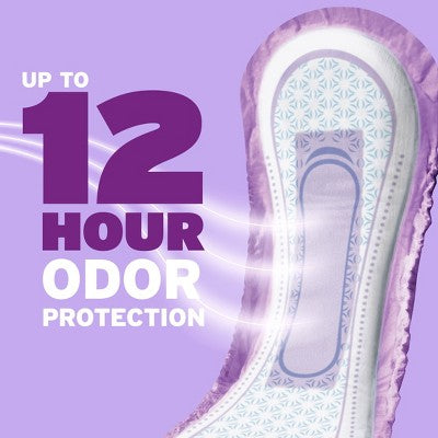 Poise Incontinence Pads for Women - Ultra Absorbency - 7 Drop - Long - 39ct