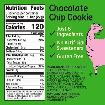 Larabar KID Chocolate Chip Cookie - 6ct