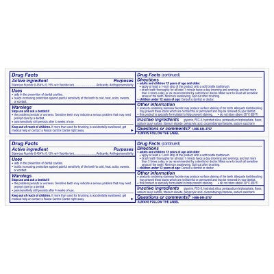 Sensodyne Complete Protection Extra Fresh 2pk Toothpaste