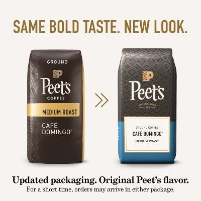 Peet's Café Domingo Medium Roast Ground Coffee - 10.5oz