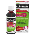 Robitussin Maximum Strength Multi-Symptom Cold Relief Liquid - Dextromethorphan - 8 fl oz: Contains Expectorant, 1-Pack, Unflavored