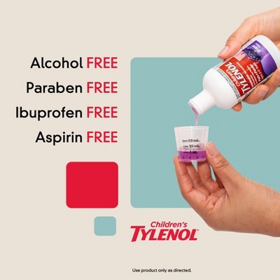 Children's Tylenol Grape Oral Suspension - 4 fl oz