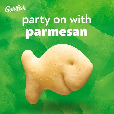 Goldfish Parmesan Crackers Snack Crackers Bag - 6.6oz: No Artificial Preservatives, No Artificial Colors, No Artificial Flavors