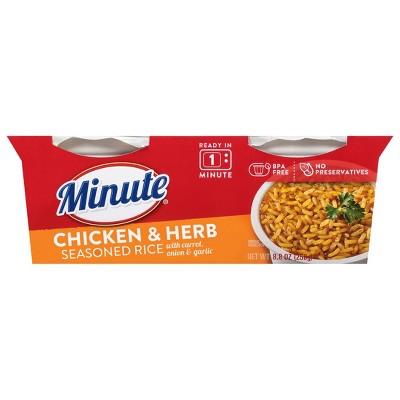 Minute Chicken & Herb Rice -2pk / 8.8oz