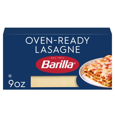 Barilla Oven Ready Lasagna Pasta - 9oz