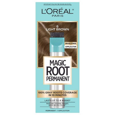 L'Oreal Paris Root Rescue Permanent Hair Color - Light Brown 6