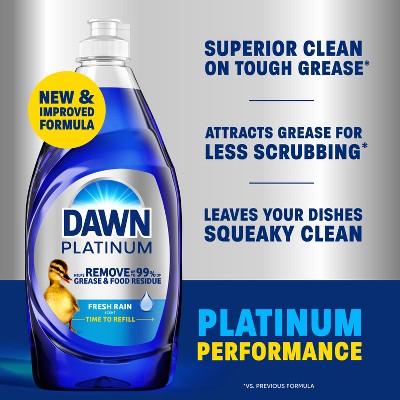 Dawn Fresh Rain Platinum Dish Soaps