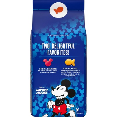 Goldfish Disney Mickey Mouse Cheddar Crackers Snack Crackers Bag - 6.6oz: No High Fructose Corn Syrup