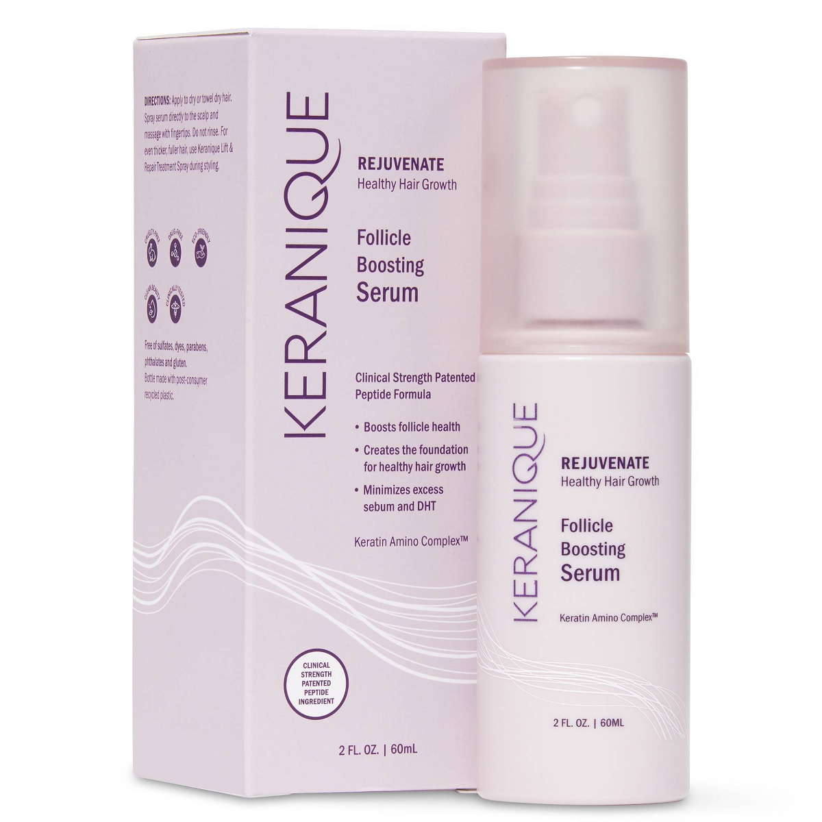 Keranique Follicle Boosting Hair Serum - 2 fl oz