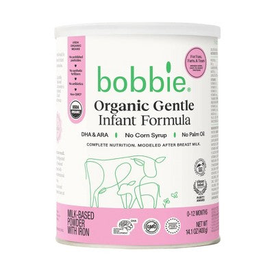 Bobbie Organic Gentle Infant Formula - 14.1oz