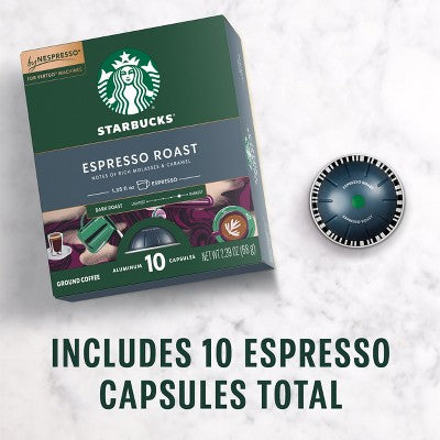 Starbucks by Nespresso Vertuo Line Espresso Roast