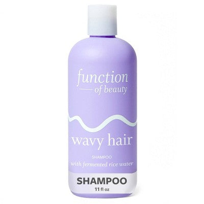 Function of Beauty Custom Wavy Hair Shampoo Base with Fermented Rice Water - 11 fl oz