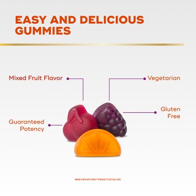 Align DualBiotic Prebiotic & Probiotic Daily Supplement Gummies - Natural Fruit  - 60ct