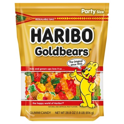 Haribo Goldbears Party Size Gummy Candy - 28.8oz