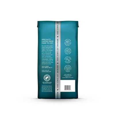 Caribou Coffee Caribou Blend Medium Roast Whole Bean Coffee - 12oz: Arabica Beans, Rainforest Alliance Certified, Spice