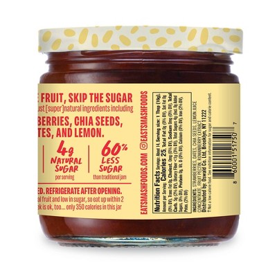 Smash Foods Strawberry Superfood Jam - 8oz