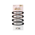 scünci No-Slip Grip Large Oval Snap Clips - Tortoise - All Hair - 4pcs