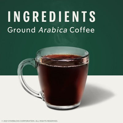 Starbucks Italian Blend Dark Roast Keurig K-Cup Coffee Pods - 22ct