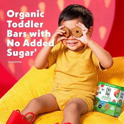 Once Upon a Farm Tractor Wheels Apple Sweet Potato & Spinach Baby Snacks - 3.35oz