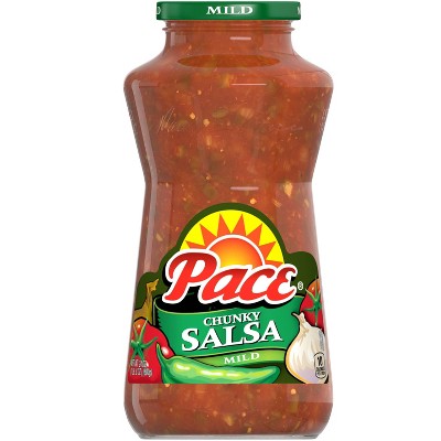 Pace Mild Chunky Salsa - 24oz: Gluten-Free, No Added Sugar, Vegan