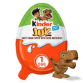 Kinder Joy Sweet Cream Topped with Cocoa Wafer Bites Milk Chocolate Treat + Toy Candy - 0.7oz