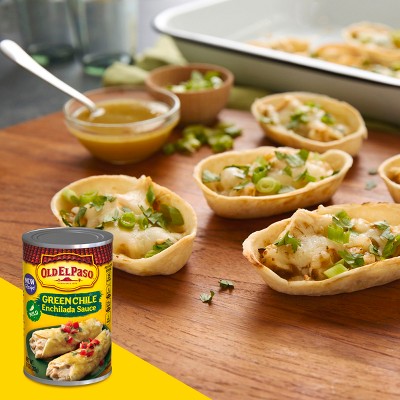 Old El Paso Enchilada Sauce Mild Green Chili 10oz: No Artificial Sweeteners, No High Fructose Corn Syrup, Vegan