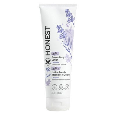 The Honest Company Calm Face + Body Lotion - Lavender - 8.5 fl oz