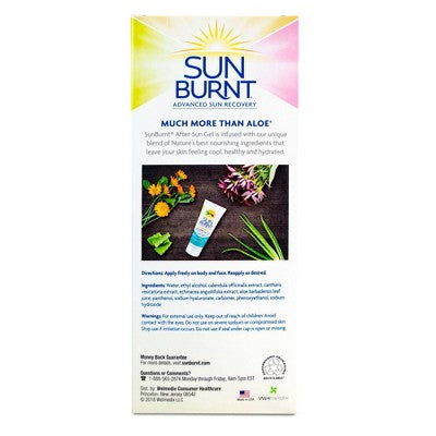 SunBurnt Advanced After Sun Gel - 6oz