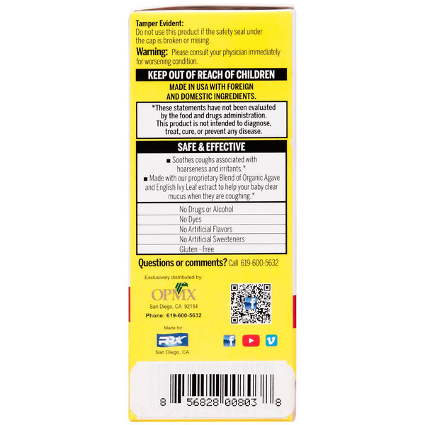 Resfriol-Ito Baby Cough + Mucus Relief Syrup - 2 fl oz