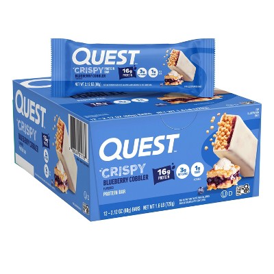Quest Nutrition Hero Protein Bar - Blueberry Cobbler