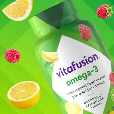Vitafusion Omega-3 Gummies - Berry & Lemonade - 120ct
