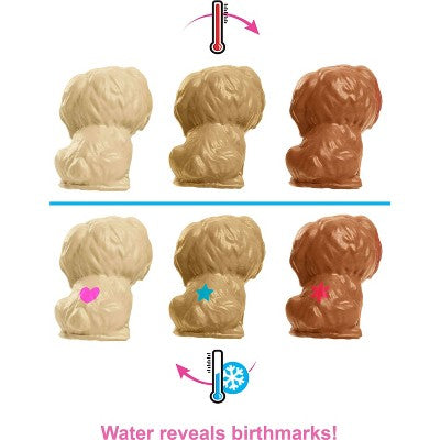 Barbie Doll Newborn Pups Playset