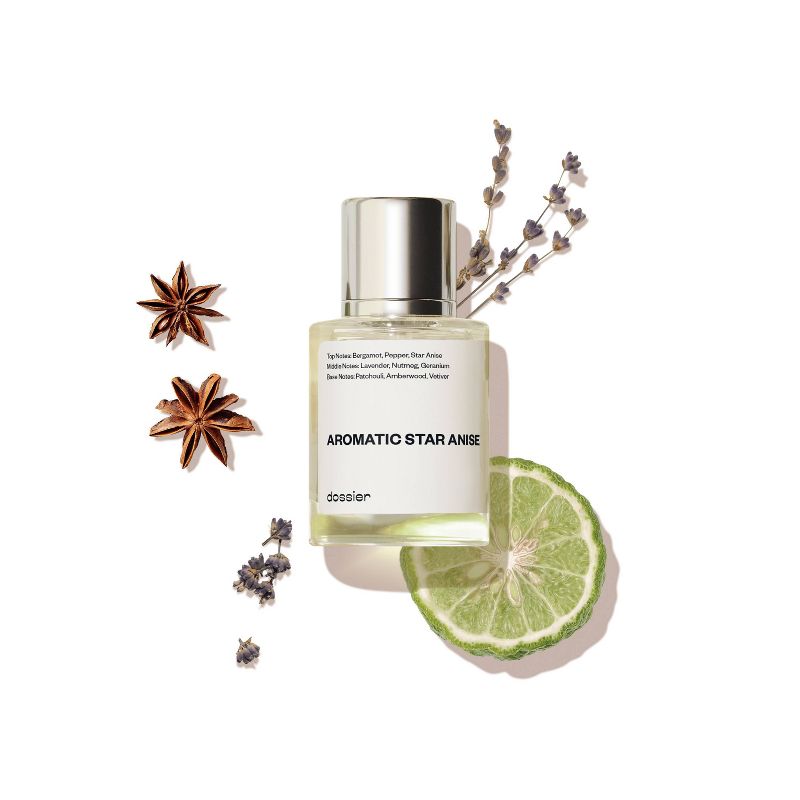 Dossier Men's Perfume, Inspired by Dior's Sauvage, Outdoorsy, Fresh Scent, 50ml - Aromatic Star Anise